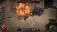 Other than this leap, everything else appeared to be close melee range (Image via GGG)